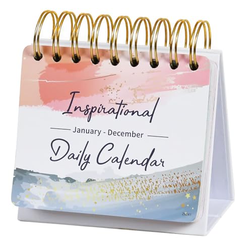 Artfan Motivational & Inspirational Daily Calendar - Daily Flip Calendar with Inspirational Quotes, Undated Perpetual Office Desk Decor, Inspirational Gifts - Image 1