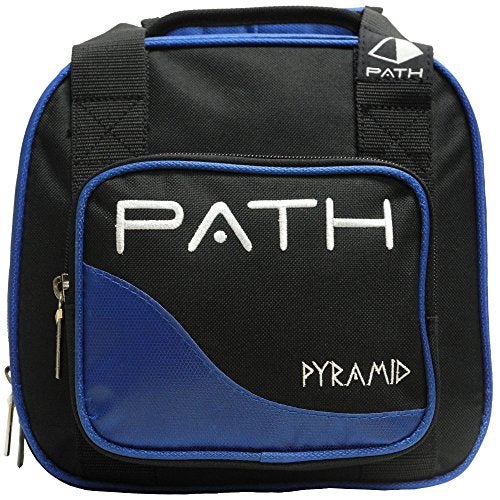Pyramid Path Plus One Spare Tote Bowling Bag BlackRoyal Blue - Image 1