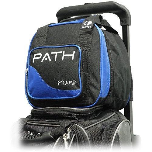 Pyramid Path Plus One Spare Tote Bowling Bag BlackRoyal Blue - Image 3