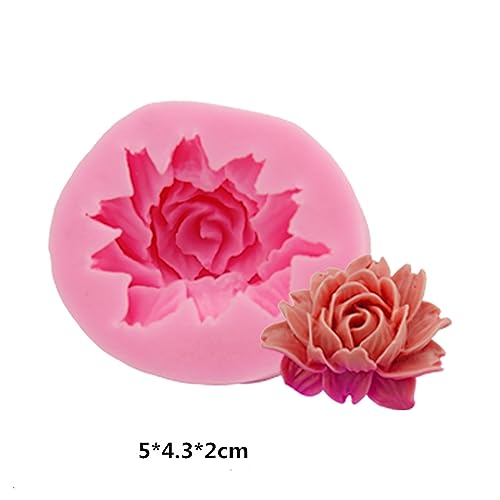 ESEENS 6 Pack Flower Molds - Peony, Rose, Sunflower, Animal Shapes - Resin Casting & Candle Making Molds - Image 5