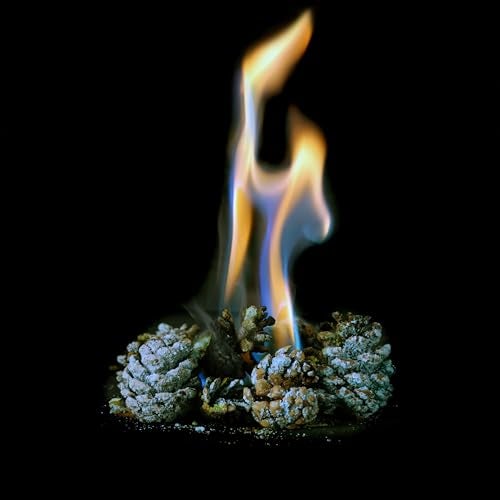Meeco's Red Devil 88110 ColorGlo Flames - Adds Vivid Rainbow Colors (Blue, Green, Purple) to Fireplace, Wood Stove or Campfire (Cones, 1 lb) - Made in The USA - Image 2