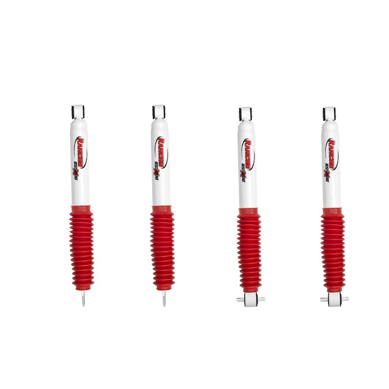 Rancho RS5000X Gas Shocks set compatible with 0715 Jeep Wrangler JK