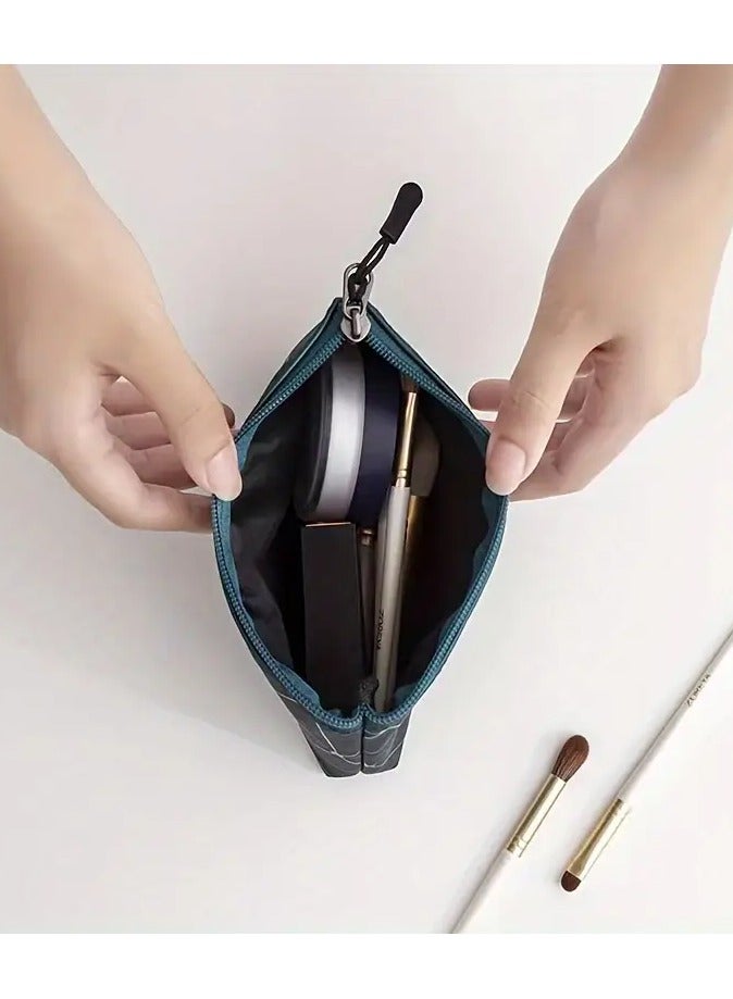 Rozino 1pc Women'S Waterproof Lipstick Bag Makeup Bag Travel Portable Coin Purse Small Item Storage Bag - Image 2