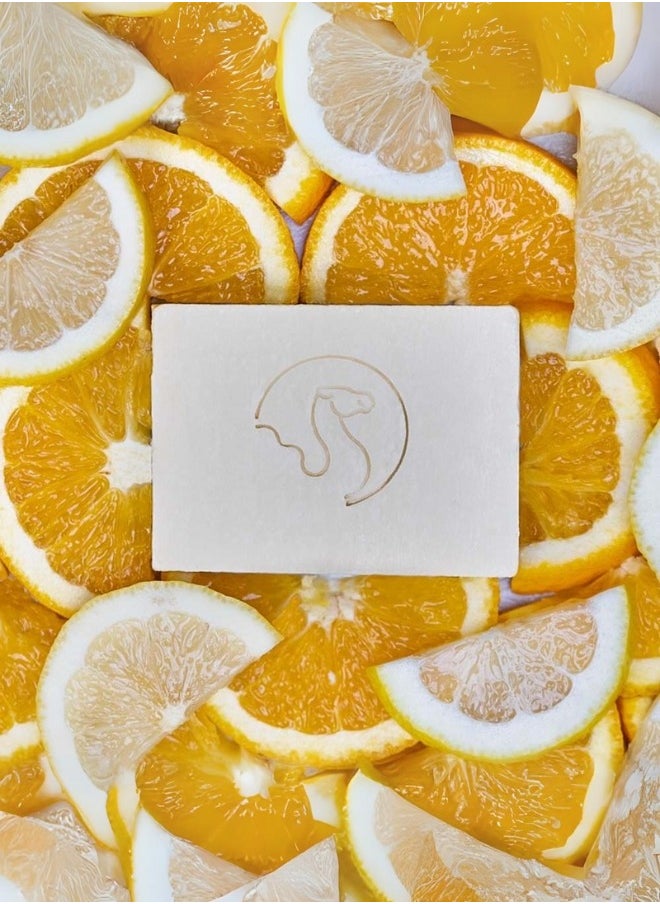 The Camel Soap Factory Sweet Orange & Lemon Castile Soap Bar 95 g  - Image 5