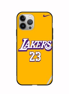 Protective Case Cover For Apple iPhone 11 Pro Lakers 23 Design Multicolour
