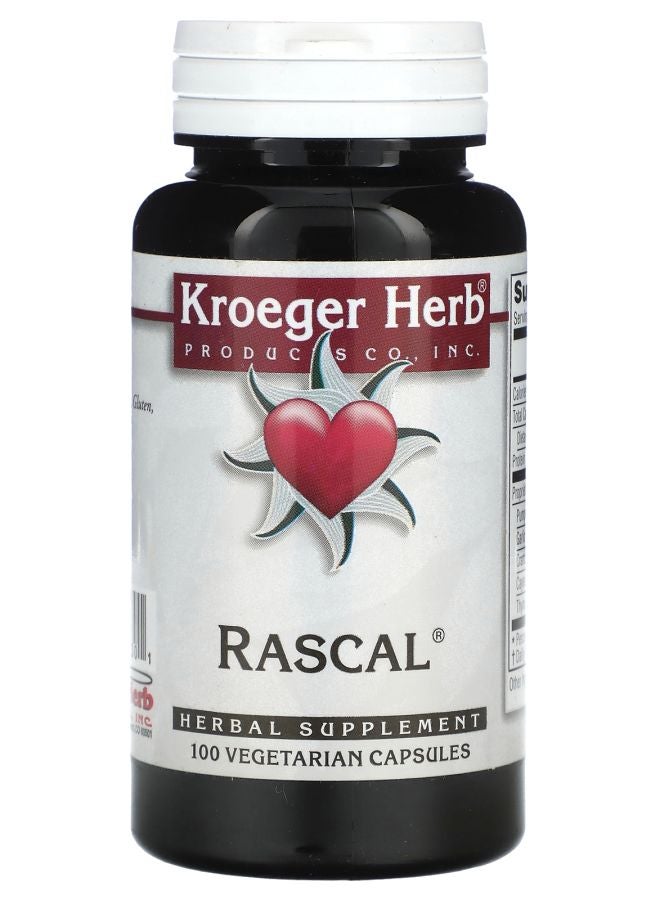 Kroeger Herb Co Rascal 100 Vegetarian Capsules