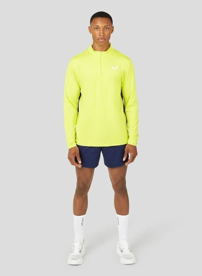 CASTORE Men'S Colour Block 1/4 Zip - Citrus