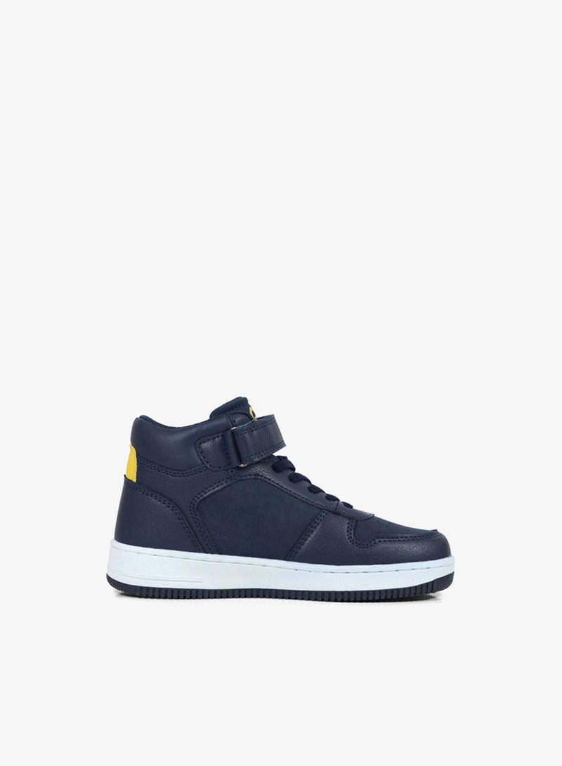 GAP Boys' BOSTON MID High Top Sneakers with Hook and Loop Closure - GPK5217140923 - Image 1