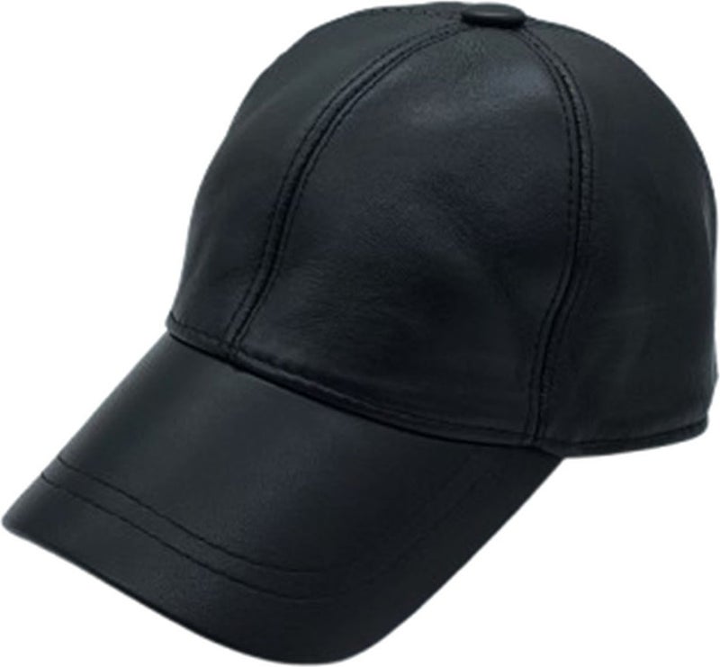 BE Hoope Genuine Leather American Baseball Cap Hat  - Image 2