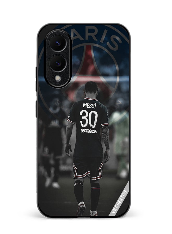 VR CREATIVE Protective Case Cover For Samsung Galaxy S25 Edge Messi Design Multicolour
