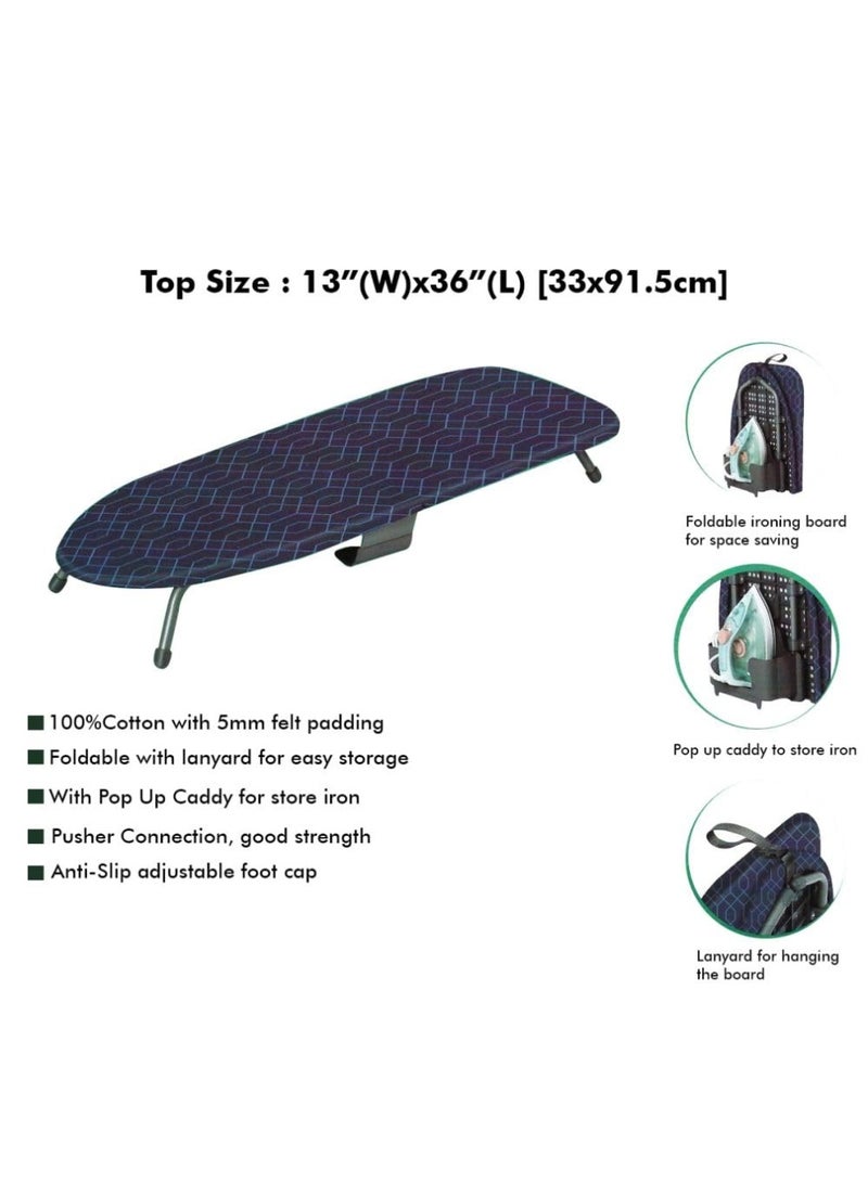 LTR P1336D2-16 Foldable Ironing Board  91.5 Cm X 33 Cm Size Irons Ironing Accessories  - Image 4