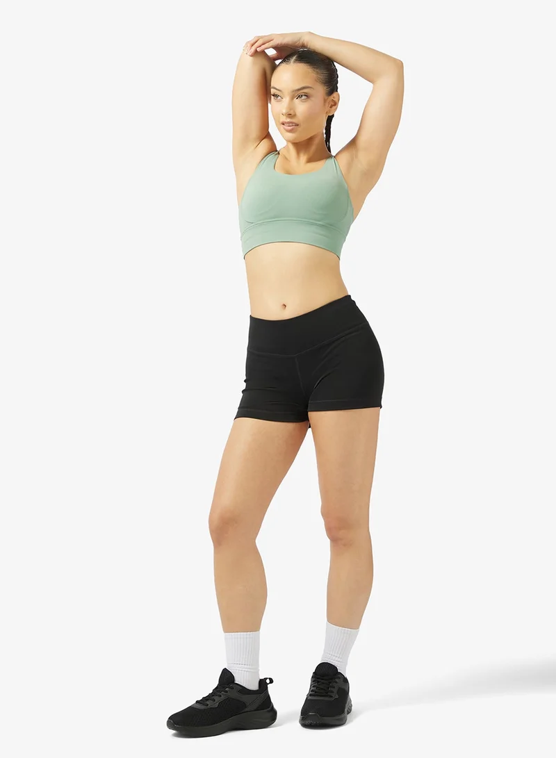 FRWD  Sculpting Cross Back Detail Ultra Soft Training Top for Women | Best Price UAE