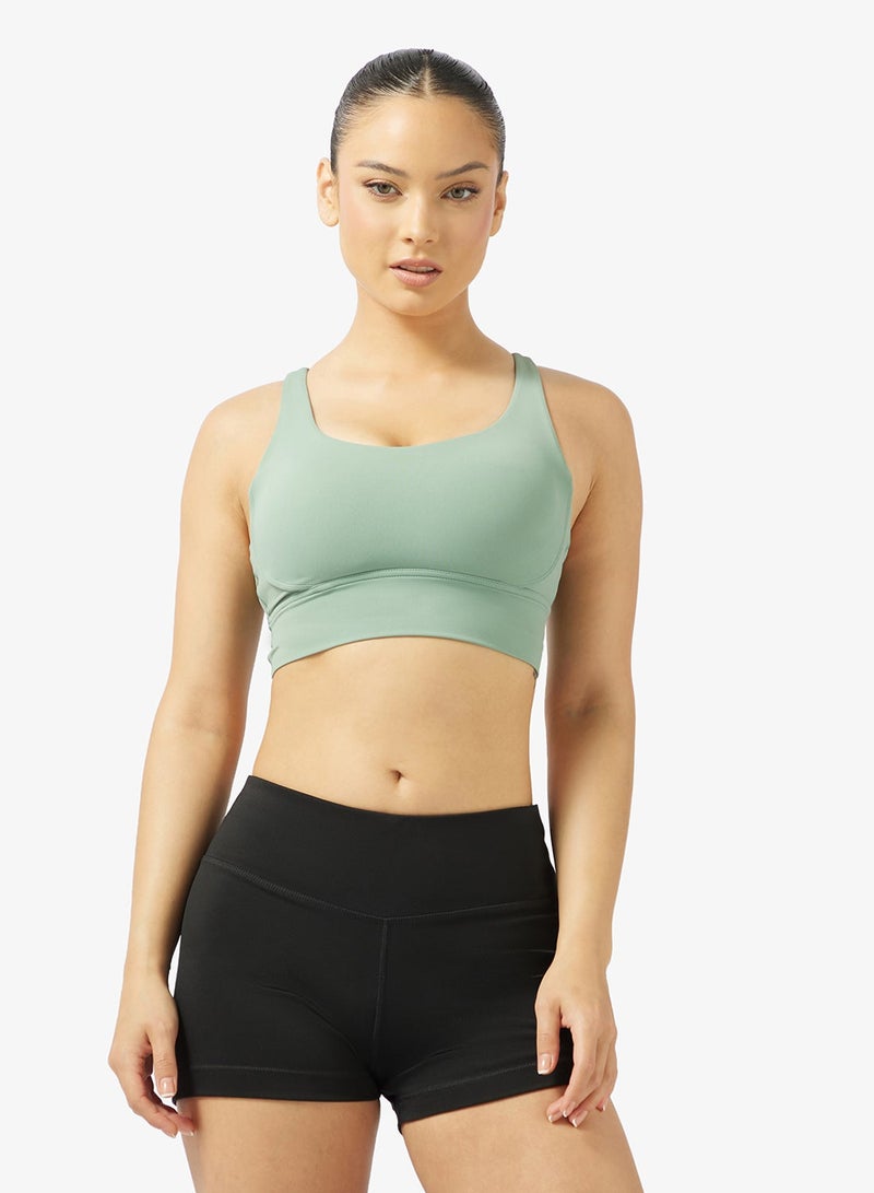 FRWD Sculpting Cross Back Detail Ultra Soft Sports Bra - Image 1
