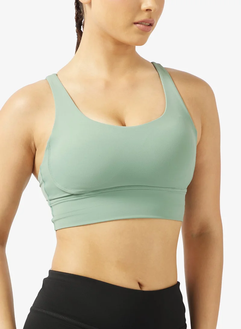 FRWD  Sculpting Cross Back Detail Ultra Soft Training Top for Women | Best Price UAE