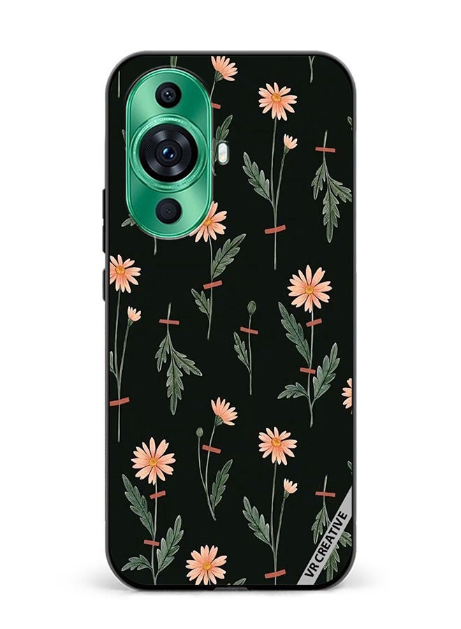 VR CREATIVE Protective Case Cover For Huawei nova 11 Flower Pattern Design Multicolour - Image 1