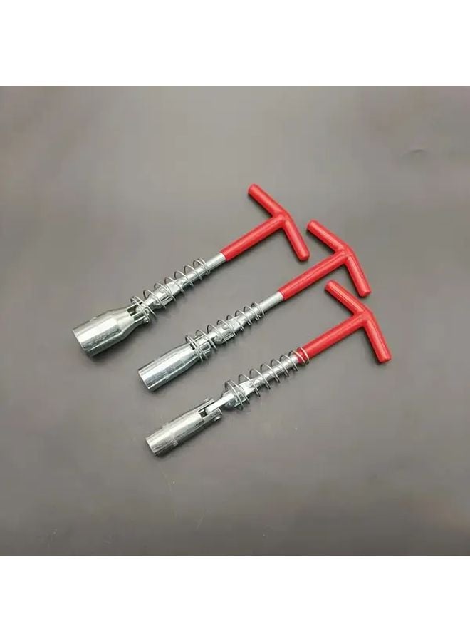 14 16 21mm 3 Pc Spark Plug Socket Wrench Set Universal Removal Installation Tool - Image 1