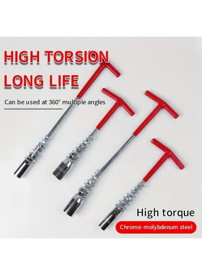 14 16 21mm 3 Pc Spark Plug Socket Wrench Set Universal Removal Installation Tool - Image 2