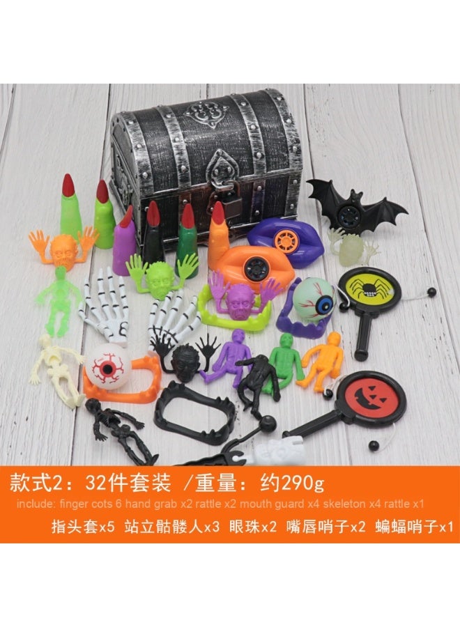 نيبمينينت صندوق الكنز للأطفال - مجموعة ألعاب المقالب لعيد الهالوين