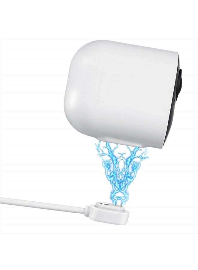 Wasserstein 6ft/1.8m Weatherproof Outdoor Charging Cable with Quick Charge Adapter Compatible with Arlo Ultra/Ultra 2/Pro 3/Pro 4/Pro 5s (White) (NOT Compatible with Arlo Essential Spotlight) - Image 3