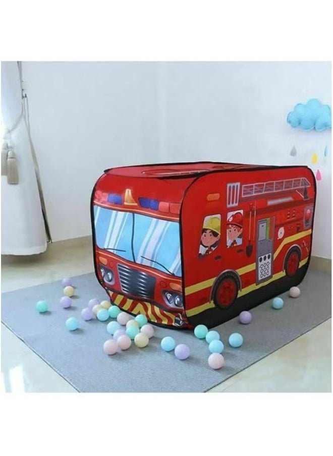 null - Fire Engine Bus Play Tent，The Foldable - Image 1