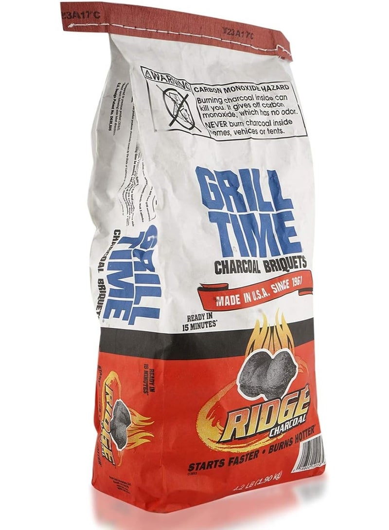 جريل تايم قوالب فحم جريل تايم - 4.2 رطل - Image 1