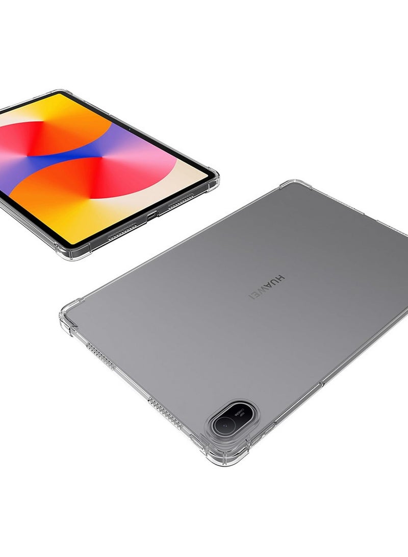 Case for Huawei MatePad SE 11 inch Released 2024, Shockproof Impact Resistant Flexible Cover, Anti-Scratch Transparent Clear TPU Protective Shell -Clear - Image 5