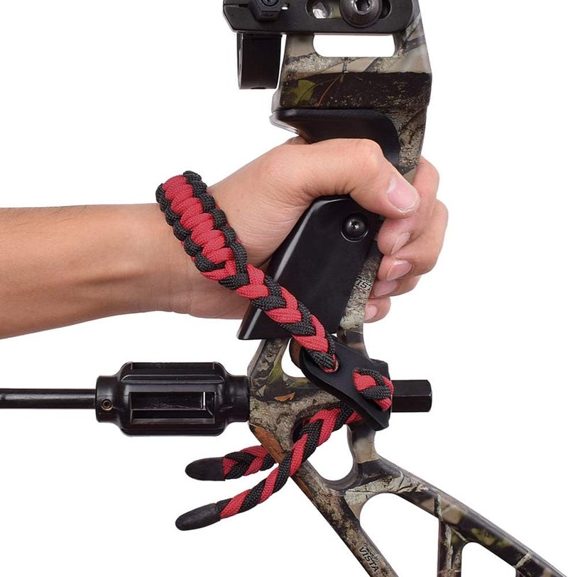 Yls Bow Slings Archery Wrist Sling Compound Bow Easy Carry Adjustable for Hunting Shooting - Image 1