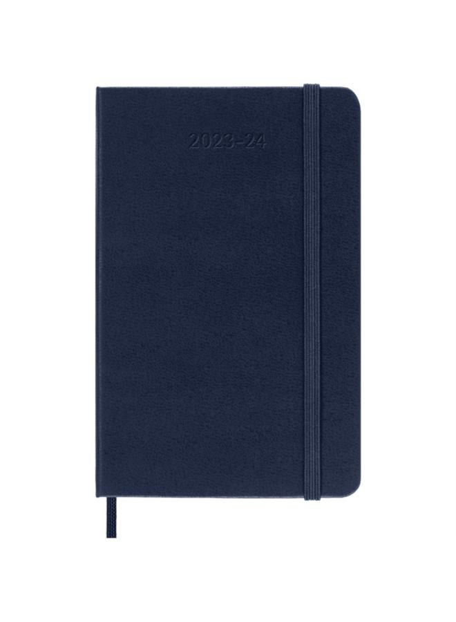 Moleskine 2024 18-Month Weekly Pocket Hardcover Notebook