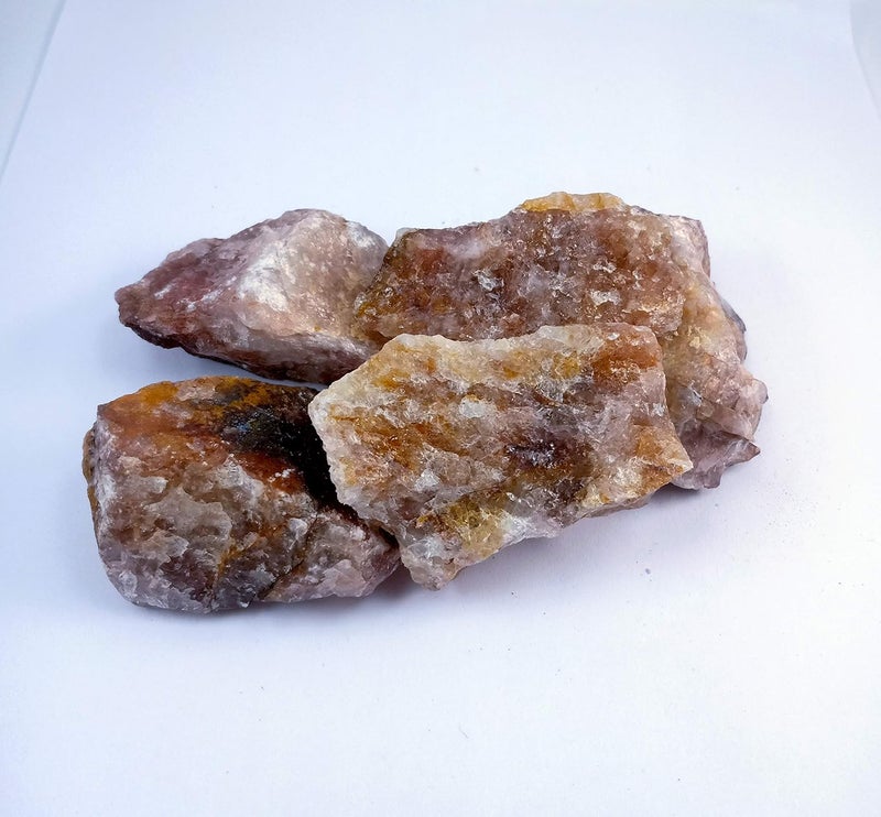 Rocksmins حجر كريستال خام 50 جرام أجات أمازونيت أميثيست كالسيت تشالcedوني فلوريت مريم غارنيت جاسبر كيانيت لابرادوريت أونيكس بايريت كوارتز كريستال وردي أحمر حليبي مدخن سيلينيت عين النمر وتورمالين - Image 5