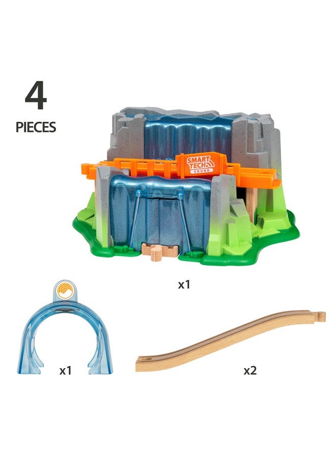 Brio BRIO Smart Tech Sound Waterfall Tunnel - Interactive Train Set Accessory | Enhances Motor Skills | Child-Safe | FSC-Certified Wood Material  - Image 3