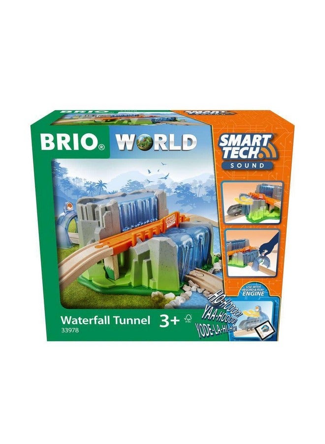 Brio BRIO Smart Tech Sound Waterfall Tunnel - Interactive Train Set Accessory | Enhances Motor Skills | Child-Safe | FSC-Certified Wood Material  - Image 1
