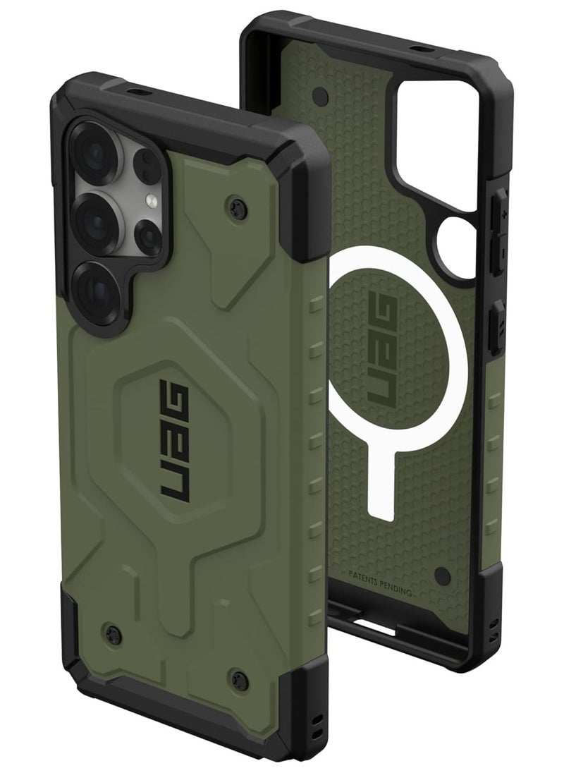 Urban Armor Gear - UAG Pathfinder Pro MagSafe for Samsung Galaxy S25 ULTRA Case Cover [18 Feet Drop tested] - Olive Drab - Image 1