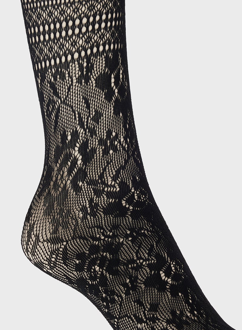 Ginger 2PK Lace Crew Socks - Image 4