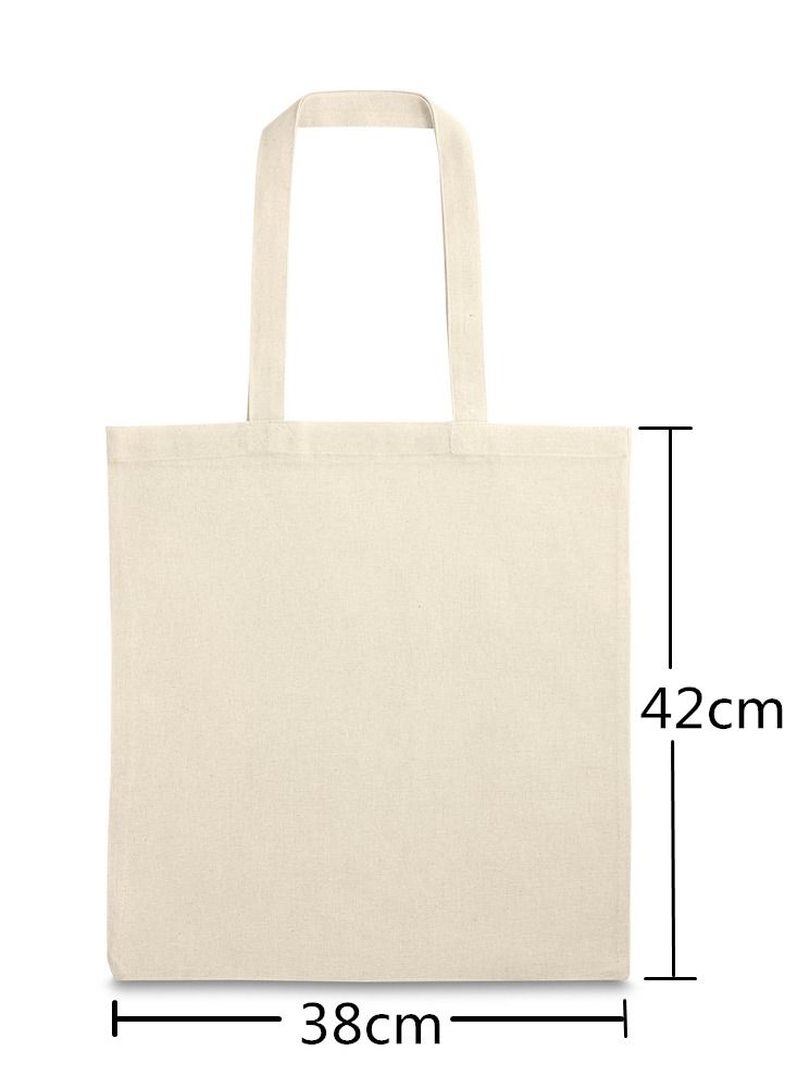 giftex Pack of 4pcs Cotton Canvas Bags in 150 gsm  - Image 2