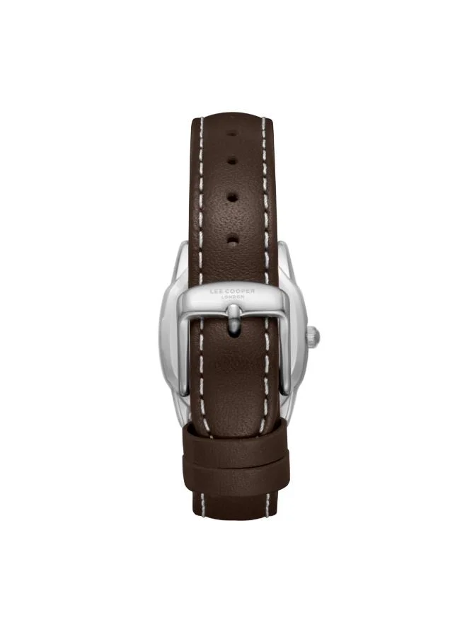 Lee Cooper Female's Leather Analog Watch LC08202.362 - 27x34 mm