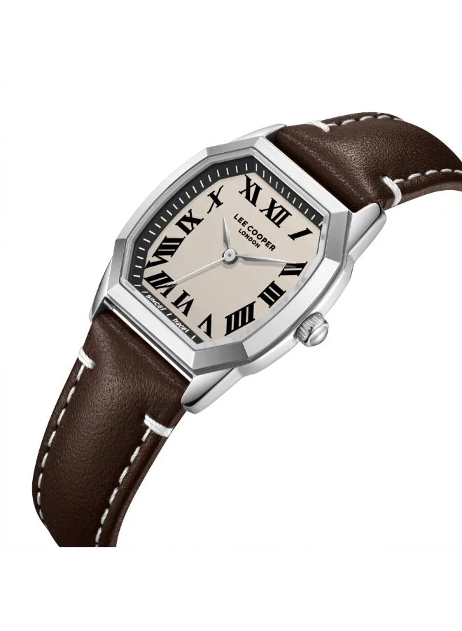 Lee Cooper Female's Leather Analog Watch LC08202.362 - 27x34 mm