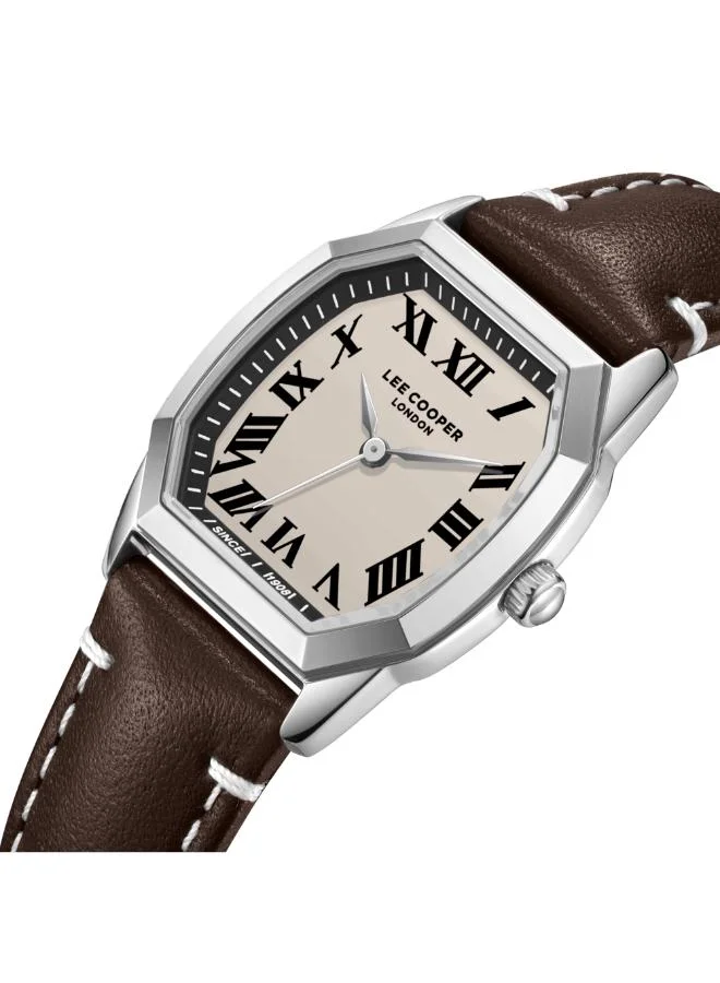 Lee Cooper Female's Leather Analog Watch LC08202.362 - 27x34 mm