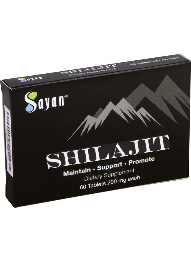 sayan Pure Shilajit Genuine Black Resin Mineral Pitch Tablets (12 Month Supply Of 60 Organic Drops) Fulvic Acid & Trace Minerals Supplement For Immune Support Natural Detox And Energy Boost - Image 2
