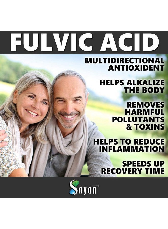 sayan Pure Shilajit Genuine Black Resin Mineral Pitch Tablets (12 Month Supply Of 60 Organic Drops) Fulvic Acid & Trace Minerals Supplement For Immune Support Natural Detox And Energy Boost - Image 4