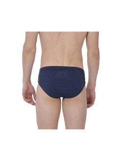 Levi's Levi's Men's Cotton Style #011 Comfort Regular Fit Solid Brief (Pack of 3) (#011-BRIEF-DK GMEL/BLK/NMEL-P3_Dk. Grey Melange,Black,N.Melange_XL)  - Image 5