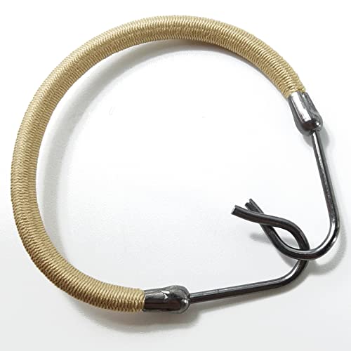 NSBELL 40PCS Ponytails Hooks Elastic Band Hair Clips Rubber Bands Holder Hair Styling for Women Girls (Black and Apricot) - Image 4