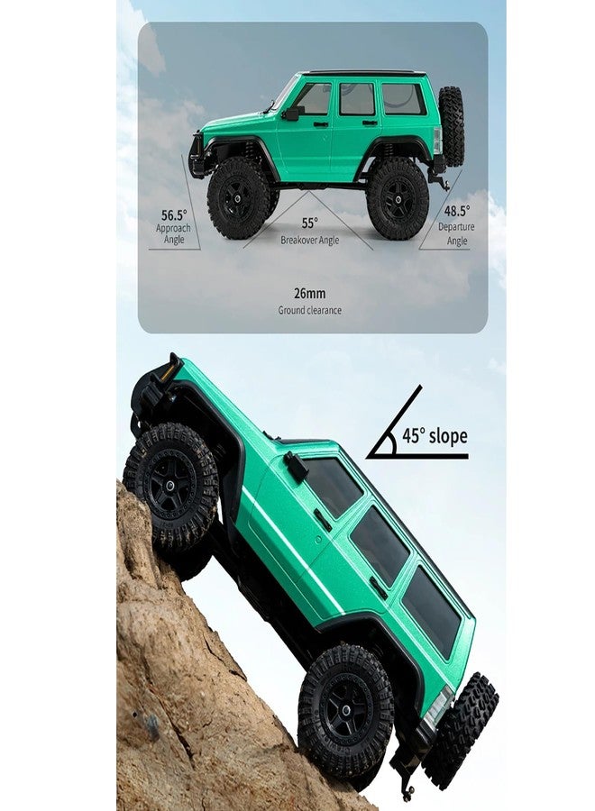 AMK Upgraded TRX4M Nylon Chassis Frame, 1/18 RC Crawler Assembled Chassis for 1/18 AX-8560 Rc Crawler TRX4-M Bronco Defender - Image 4