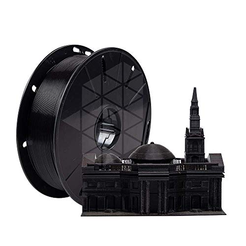Tesseract Premium PLA + 2.85mm 3D Printing Filament | Dimensional Accuracy +/- 0.03mm | Compatible with Most FDM Printers |1 KG 3D Printer Filament - PLA Black (Quantity 1) - Image 4