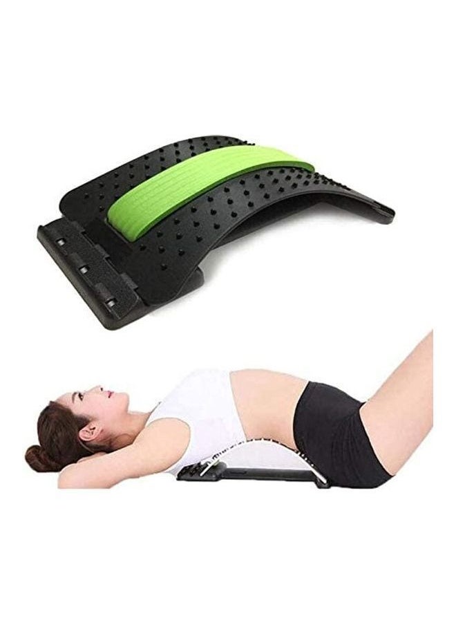 NIBEMINENT Adjustable Back Stretcher Device With Magnetic Points 