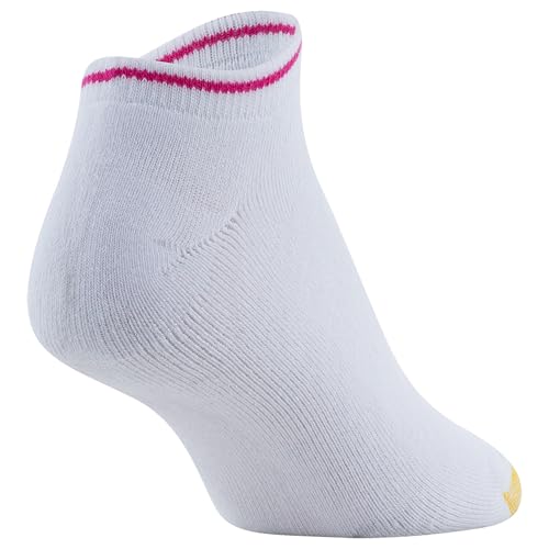 GOLDTOE Women's Liner Socks, 6-Pairs, Stripe Assorted, Shoe Size: 8-13 - Image 4