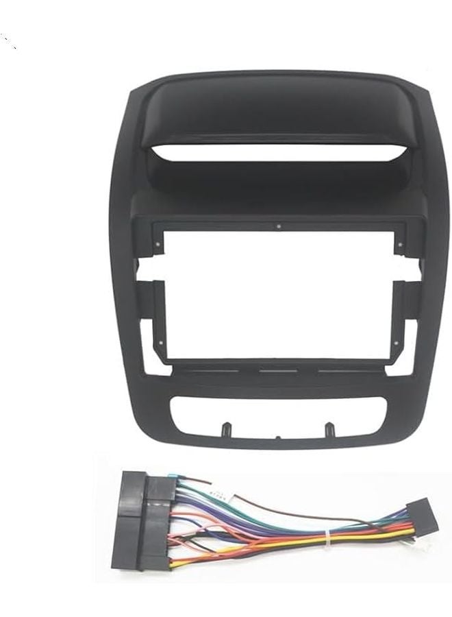 طقم لوحة لوحة القيادة للراديو، إطار، إطار زخرفي، واجهة وكابل لسيارة كيا سورينتو 2012-2015 - Image 2