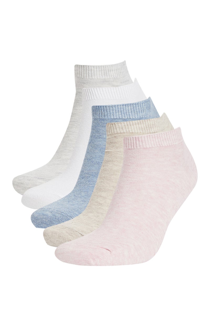 DeFacto Multicolour Woman 5 Pack of Booties Socks Casual - Image 1