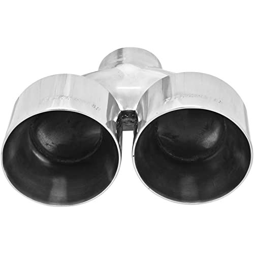 Flowmaster 15391 Exhaust Tip Dual 4 Inch Angle Cut Polished 304 Stainless Steel Fits 2.50 Inch Tubing Weld on - Image 3