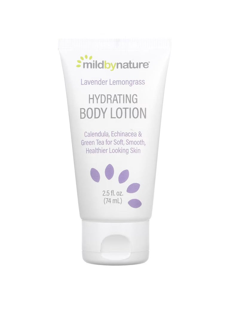 مايلد باي نيتشير لوشن ترطيب الجسم من Mild By Nature اللافندر والليمون 2.5 أونصة سائلة (74 مل)
