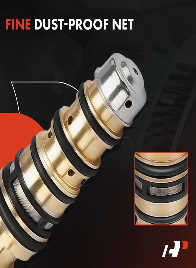 أ-بريميوم صمام الملف اللولبي للتحكم في ضاغط مكيف الهواء A-Premium، طراز 6SEU16C و6SEU14C، متوافق مع سيارات تويوتا كامري (2018-2020)، وراف فور (2013-2020)، وكورولا (2014-2017)، وهايلاندر (2014-2019)، وسيينا (2017-2020)، وكورولا iM وسيون iM. - Image 5